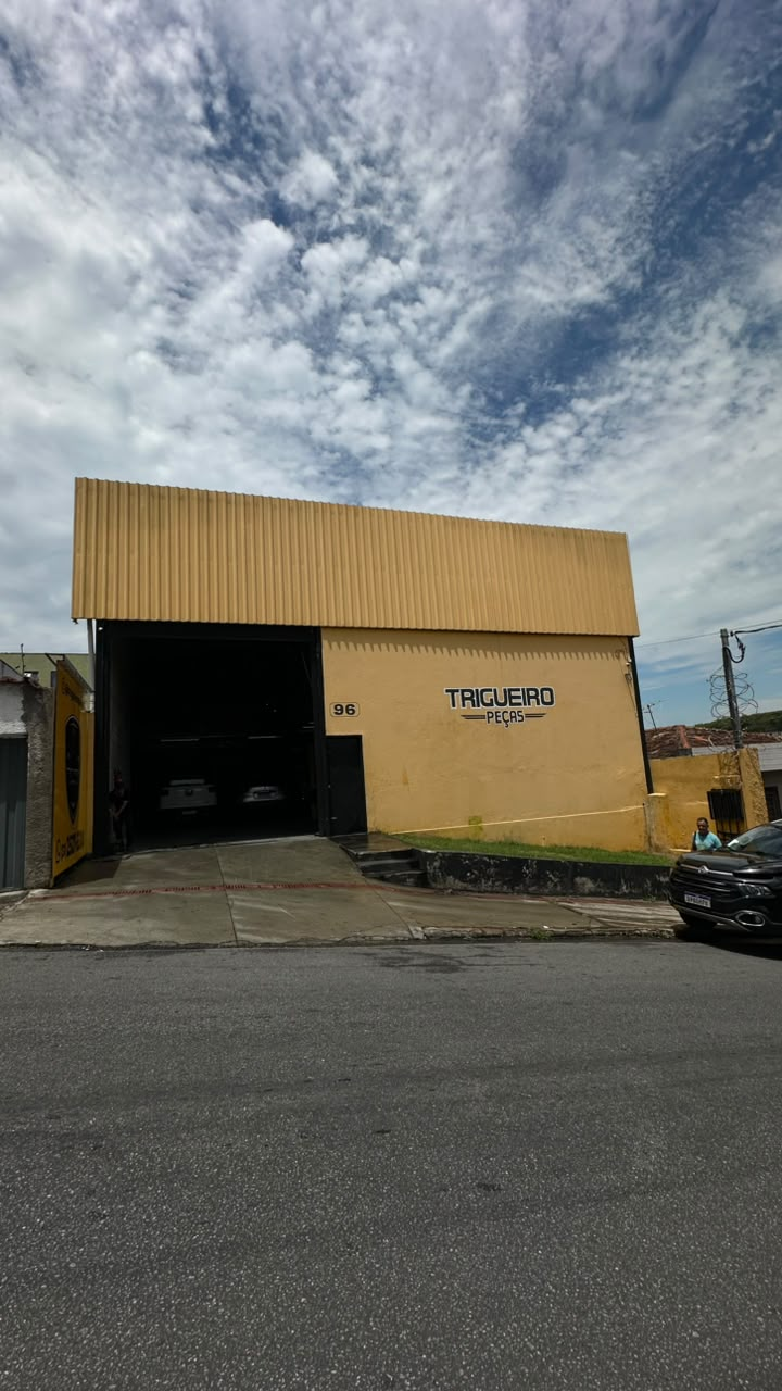 Fachada atual do galpão da Trigueiro em Belo Horizonte